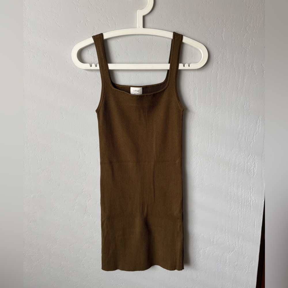 NWOT Aritzia Invitation Squareneck Mini Dress - Picture 7 of 10
